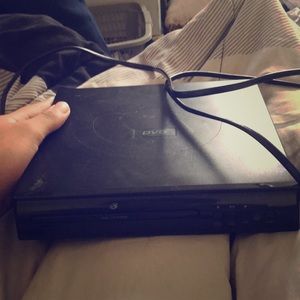 It’s a DVD player I don’t use it no more